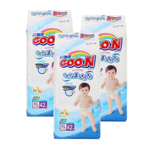 Goo.N Slim Pants Diaper XL 3 Pack (42's per Pack)