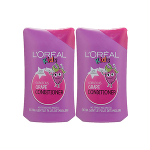 Loreal Kids Gorgeous Grape Conditioner 2 Pack (250ml per pack)