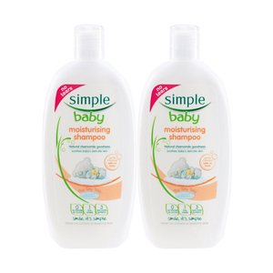 Simple Baby Moisturising Shampoo 2 Pack (300ml per pack)