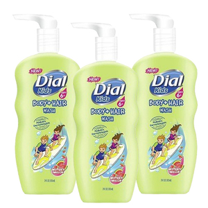 Dial Kids Body + Hair Wash Watery Melon 3 Pack (709ml per pack)