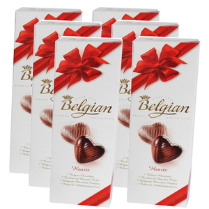 The Belgian Hearts 6 Pack (65g per pack)