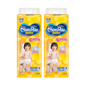 MamyPoko Pants Easy to Wear Diaper XXL 2 Pack (24's per Pack)