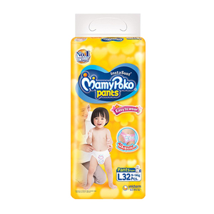 MamyPoko Pants Easy to Wear Diaper Large 32's