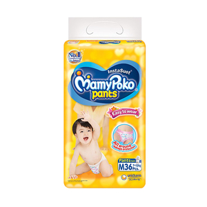 MamyPoko Pants Easy to Wear Diaper Medium 36's