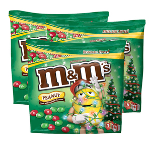 M&M'S Holiday Chocolate Christmas Candy Party 3 Pack (1190g per pack)