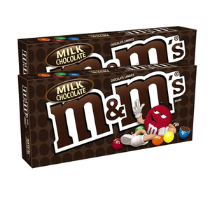 M&M'S Milk Chocolate Box 2 Pack (85.1g per pack)
