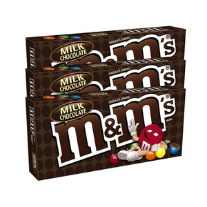 M&M'S Milk Chocolate Box 3 Pack (85.1g per pack)