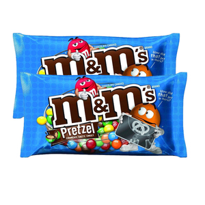 M&M's Pretzel Chocolate Bag 2 Pack (280.6g per pack)