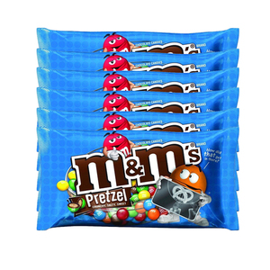 M&M's Pretzel Chocolate Bag 6 Pack (280.6g per pack)