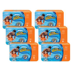 Huggies Little Swimmers Diapers Medium 6 Pack (11's per Pack)