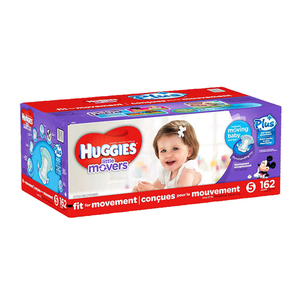 Huggies Little Movers Diapers Size-5 162's