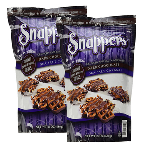 Snappers Dark Chocolate Sea Salt 2 Pack (680g per pack)