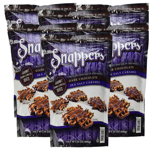 Snappers Dark Chocolate Sea Salt 6 Pack (680g per pack)