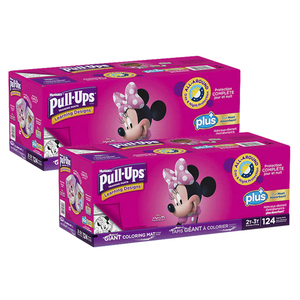 Huggies Pull-Ups Training Pants for Girls 2T-3T 2 Pack (124's per Pack)