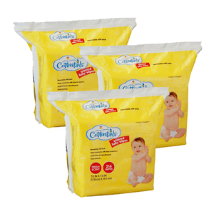 Cottontails Scented Baby Wipes 3 Pack (216ct per Pack)