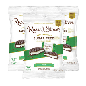Russell Stover Sugar Free Mint 3 Pack (85g per pack)
