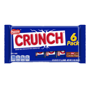 Nestle Crunch Creamy Milk Chocolate 6's