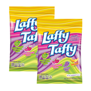 Wonka Laffy Taffy Candy 2 Pack (170g per Pack)