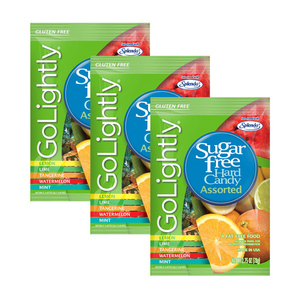 GoLightly Sugar Free Assorted Hard Candy 3 Pack (78g per Pack)