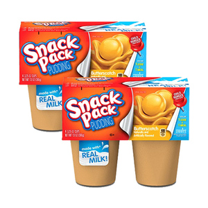 Hunt's Snack Butterscotch Pudding 2 Pack (368g per Pack)
