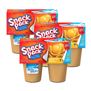 Hunt's Snack Butterscotch Pudding 3 Pack (368g per Pack)