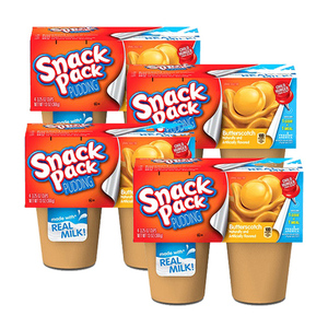 Hunt's Snack Butterscotch Pudding 4 Pack (368g per Pack)