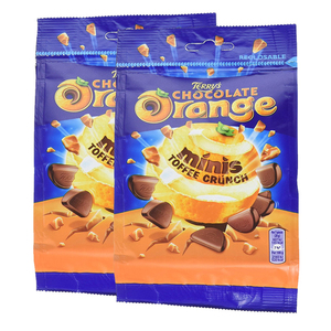Terry's Chocolate Orange Toffee Crunch Bag 2 Pack (125g per pack)
