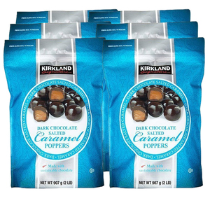 Kirkland Dark Chocolate Salted Caramel Poppers 6 Pack (907.1g per pack)
