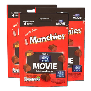 Nestle Munchies Pouch 3 Pack (113g per pack)