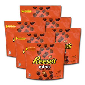 Hershey's Reese's Chocolate Peanut Butter Candy Mini 6 Pack (215g per pack)