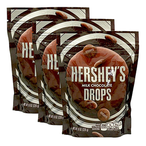 Hershey's Milk Chocolate Drops 3 Pack (226.7g per pack)