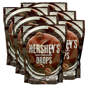 Hershey's Milk Chocolate Drops 6 Pack (226.7g per pack)