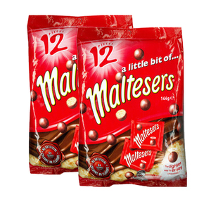Mars Maltesers Fairtrade Fun Size 2 Pack (144g per pack)