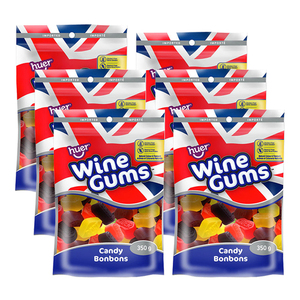 Huer Wine Gums 6 Pack (350g per Pack)