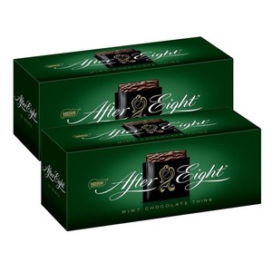 Nestle After Eight Mint Chocolate Thins Mints 2 Pack (300g per pack)