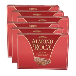 Brown and Haley Almond Roca Toffee 6 Pack (140g per pack)