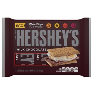 Hershey's Milk Chocolate Bars 263g