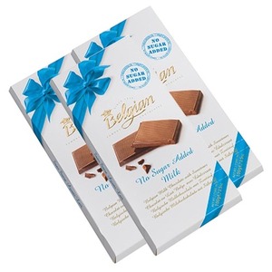The Belgian Belgian Milk Chocolate Chocolate Bar 3 Pack (100g per pack)