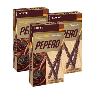 Lotte Pepero Choco Cookie 3 Pack (6x32g per Pack)