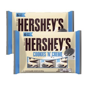 Hershey's Cookies n Cream Bar 2 Pack (263g per pack)