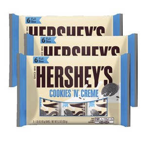 Hershey's Cookies n Cream Bar 3 Pack (263g per pack)