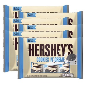 Hershey's Cookies n Cream Bar 6 Pack (263g per pack)