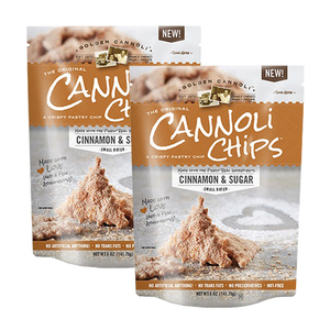 The Original Cinnamon & Sugar Cannoli Chips 2 Pack (144g per Pack)