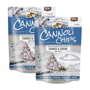 The Original Cookies & Cream Cannoli Chips 2 Pack (144g per Pack)