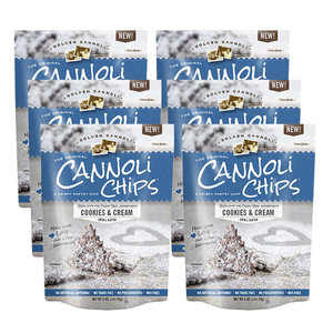 The Original Cookies & Cream Cannoli Chips 6 Pack (144g per Pack)