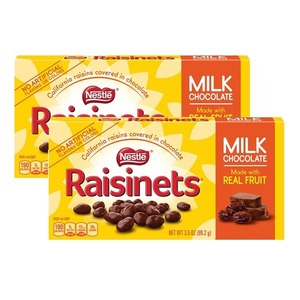 Nestle Raisinets Milk Chocolate 2 Pack (99.2g per pack)