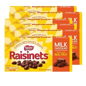 Nestle Raisinets Milk Chocolate 6 Pack (99.2g per pack)