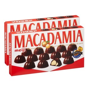 Meiji Macadamia Chocolate Large Box 2 Pack (20's per pack)