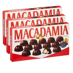 Meiji Macadamia Chocolate Large Box 3 Pack (20's per pack)