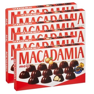 Meiji Macadamia Chocolate Large Box 6 Pack (20's per pack)